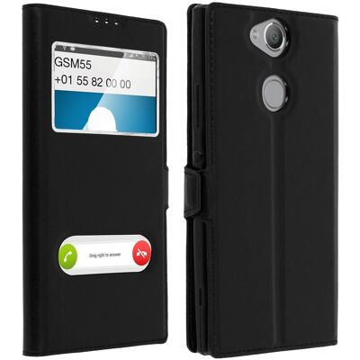 Sony Xperia XA2 Avizar Dual Window Case - Phone Type Sony Xperia XA2 Avizar Dual Window Case - Phone Type