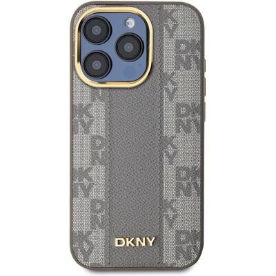 DKNY iPhone 15 Pro Case - Shockproof, MagSafe, Checkered Pattern DKNY iPhone 15 Pro Case - Shockproof, MagSafe, Checkered Pattern