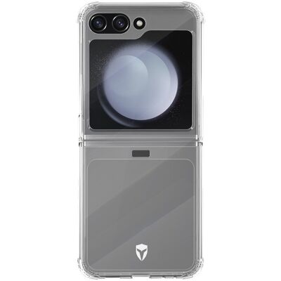Force Case Double Reinforced Case For Galaxy Z Flip 5 Duo, Transparent Force Case Double Reinforced Case For Galaxy Z Flip 5 Duo, Transparent