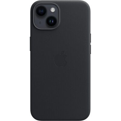 Genuine / Official Apple Iphone 14 Leather Case - Ink - New Genuine / Official Apple Iphone 14 Leather Case - Ink - New