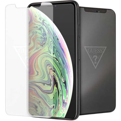 Guess Tempered Glass - Scratch Resistant Screen Protector for iPhone Xs Max Guess Tempered Glass - Scratch Resistant Screen Protector for iPhone Xs Max