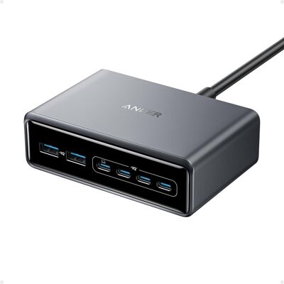 Anker Prime GaN 200W Multi-Port Charger - Universal, Fast Charging Anker Prime GaN 200W Multi-Port Charger - Universal, Fast Charging