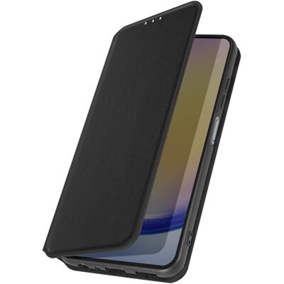 Avizar Galaxy A25 Flip Case with Card Holder - Black Avizar Galaxy A25 Flip Case with Card Holder - Black