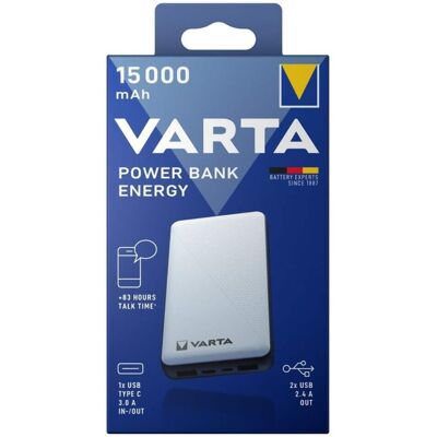 Varta Power Bank 15000mAh Lithium Polymer - Power Bank Power Bank Varta Power Bank 15000mAh Lithium Polymer - Power Bank Power Bank
