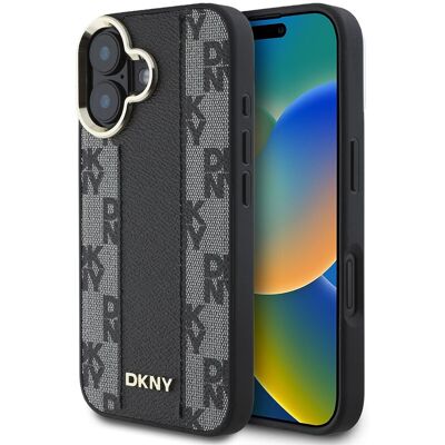 DKNY iPhone 16 Plus Case - Shock Protection, MagSafe, Checkered DKNY iPhone 16 Plus Case - Shock Protection, MagSafe, Checkered