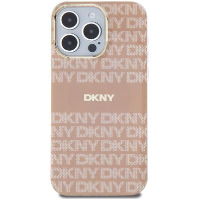 DKNY iPhone 15 Pro Max Pink MagSafe TPU Case DKNY iPhone 15 Pro Max Pink MagSafe TPU Case