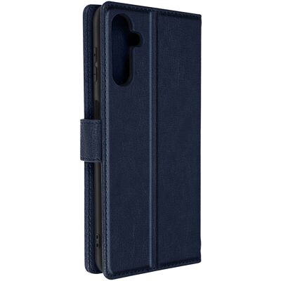 Avizar A14 5G / 4G Wallet Video Stand Case - Blue Avizar A14 5G / 4G Wallet Video Stand Case - Blue