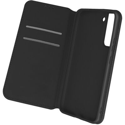 Avizar Galaxy S22 Black Wallet Case with Support Avizar Galaxy S22 Black Wallet Case with Support