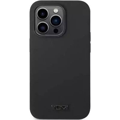 Tumi Black iPhone 14 Pro Liquid Silicone Hard Case - Smartphone Protection Tumi Black iPhone 14 Pro Liquid Silicone Hard Case - Smartphone Protection