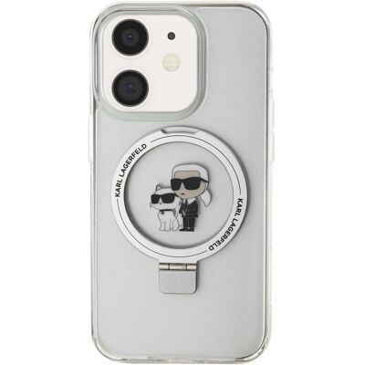 Karl Lagerfeld iPhone Case White - Ring Stand MagSafe for iPhone 11/XR Karl Lagerfeld iPhone Case White - Ring Stand MagSafe for iPhone 11/XR