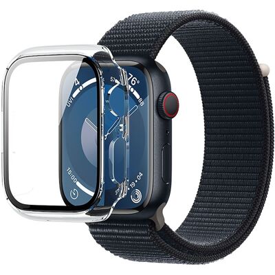 Force Case Case For Watch 7/8/9 45mm Translucent Reinforced, Transparent Force Case Case For Watch 7/8/9 45mm Translucent Reinforced, Transparent