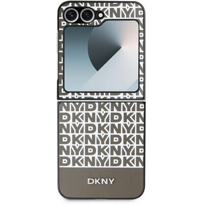 DKNY Samsung Galaxy Z Flip6 Case - Brown - Protective Cover DKNY Samsung Galaxy Z Flip6 Case - Brown - Protective Cover