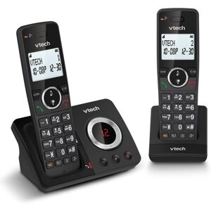 Vtech Es2051 Dect Cordless Home Phone 2 Handsets Answer Machine Call Blocker Vtech Es2051 Dect Cordless Home Phone 2 Handsets Answer Machine Call Blocker