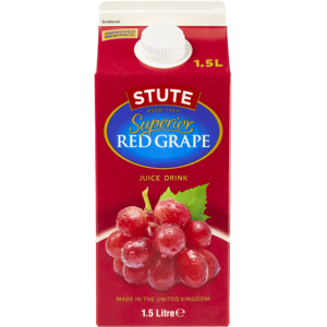 Stute Red Grape Juice 1.5ltr (Pack Of 8) Stute Red Grape Juice 1.5ltr (Pack Of 8)
