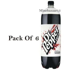 Dr Pepper Zero Fizzy Soft Drink 2 Litre Bottle - Pack Of 6 - Uk Dr Pepper Zero Fizzy Soft Drink 2 Litre Bottle - Pack Of 6 - Uk