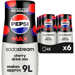 Pepsi Max Cherry Low Calorie Soda Mix - Carbonated Drink Pepsi Max Cherry Low Calorie Soda Mix - Carbonated Drink