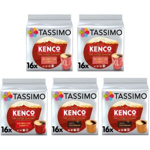Tassimo Kenco Coffee Bundle Pods - Americano Smooth/grande/colombian - 5 Packs Tassimo Kenco Coffee Bundle Pods - Americano Smooth/grande/colombian - 5 Packs