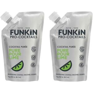 Funkin Pro Pure Lime Juice For Cocktails, Cooking & Baking, Real Fruit Cocktail Funkin Pro Pure Lime Juice For Cocktails, Cooking & Baking, Real Fruit Cocktail