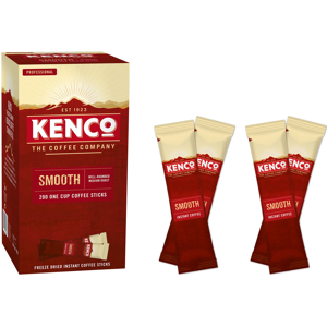 Kenco Smooth Roast Coffee Case X 200 - 1 Cup Sticks Sachet - Ukb119 Kenco Smooth Roast Coffee Case X 200 - 1 Cup Sticks Sachet - Ukb119