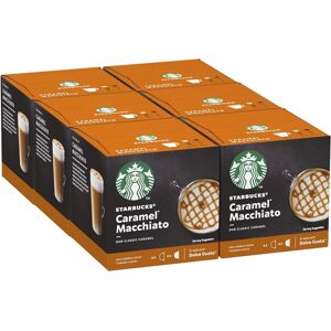 Starbucks Caramel Macchiato By Nescafe Dolce Gusto Coffee Pods 12 Capsules Pack Of 6 Tota Starbucks Caramel Macchiato By Nescafe Dolce Gusto Coffee Pods 12 Capsules Pack Of 6 Tota
