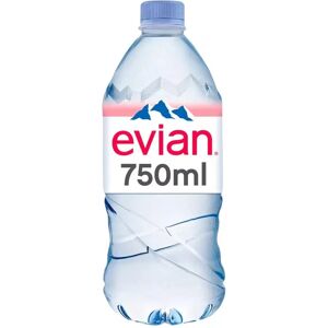 Evian Natural Mineral Still Water Bottled Sports Cap Pack Of 24 X 750ml Evian Natural Mineral Still Water Bottled Sports Cap Pack Of 24 X 750ml