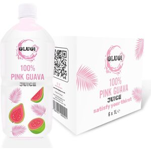 Glug! 100% Pink Guava Fruit Juice, Healthy Juice Drink With No Added Sugar (6 X Glug! 100% Pink Guava Fruit Juice, Healthy Juice Drink With No Added Sugar (6 X