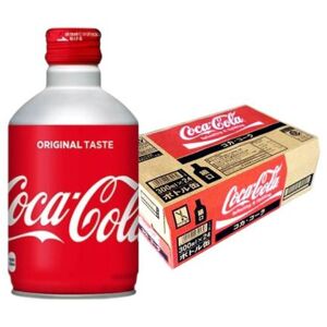 Coca-Cola Coca Cola Original Fizzy Drink Metal Bottle 300ml - Pack Of 24 - Japanese Import Coca-Cola Coca Cola Original Fizzy Drink Metal Bottle 300ml - Pack Of 24 - Japanese Import