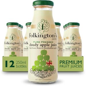 Folkington'S Folkingtons Cloudy Apple Juice - 12 X 250ml Bottles Folkington'S Folkingtons Cloudy Apple Juice - 12 X 250ml Bottles