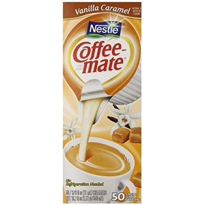 Does Not Apply Coffee-Mate Coffee Creamer, Vanilla Caramel Liquid Creamer Singles, 3/8 Fluid Ou Does Not Apply Coffee-Mate Coffee Creamer, Vanilla Caramel Liquid Creamer Singles, 3/8 Fluid Ou