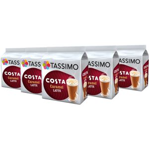 Tassimo Costa Caramel Latte Coffee Pods T-Discs Pack Of 5, 40 Drinks Next Day 24 Tassimo Costa Caramel Latte Coffee Pods T-Discs Pack Of 5, 40 Drinks Next Day 24