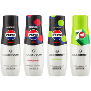Does Not Apply Syrup Mixed Pack, Pepsi Max, Cherry, Lime & 7up Zero Fizzy Water Flavouring Syru Does Not Apply Syrup Mixed Pack, Pepsi Max, Cherry, Lime & 7up Zero Fizzy Water Flavouring Syru
