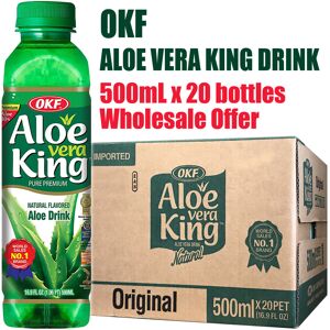 Okf Aloe Vera King Drink 500ml (20 Bottles) Top Selling Korean Juice Wholesale Okf Aloe Vera King Drink 500ml (20 Bottles) Top Selling Korean Juice Wholesale