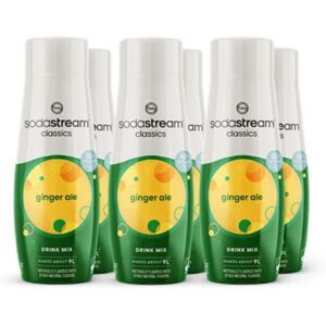 Sodastream Flavours Classic Ginger Ale, Fizzy Drink Maker Concentrate, Aspartam Sodastream Flavours Classic Ginger Ale, Fizzy Drink Maker Concentrate, Aspartam