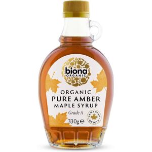 Biona Organic Pure Maple Syrup Amber Grade A 330g - 4 Pack Biona Organic Pure Maple Syrup Amber Grade A 330g - 4 Pack