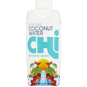 Chi 100% Pure Coconut Water 330ml - 12 Pack Chi 100% Pure Coconut Water 330ml - 12 Pack