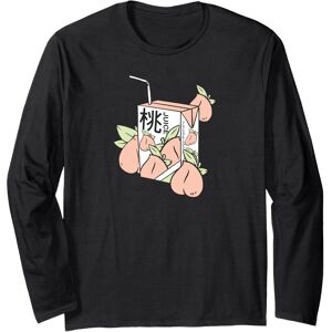It'S Art Aesthetic Japanese Peach Juice - Japanese Peach Juice Long Sleeve T-Shirt It'S Art Aesthetic Japanese Peach Juice - Japanese Peach Juice Long Sleeve T-Shirt