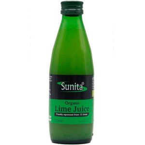 Sunita Organic Lime Juice - 250ml - Pack Of 12 Sunita Organic Lime Juice - 250ml - Pack Of 12