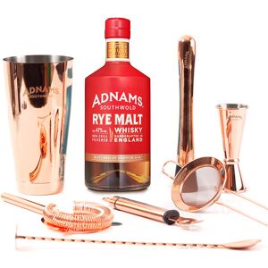 Adnams Rye Malt Whisky Cocktail Bundle 40% Abv 70cl + Copper Bar Kit Adnams Rye Malt Whisky Cocktail Bundle 40% Abv 70cl + Copper Bar Kit