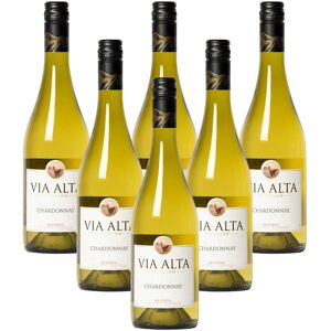 Via Alta Chardonnay 75cl Tropial White Wine Chile Central Valley (Case Of 6) Via Alta Chardonnay 75cl Tropial White Wine Chile Central Valley (Case Of 6)