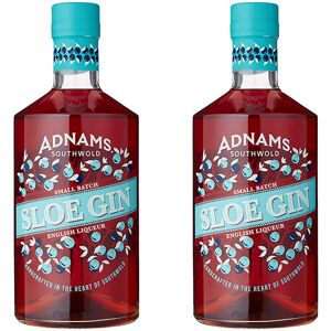 Adnams Sloe Gin 26% Abv 2 X 70cl Bottles - Traditional English Fruit Liqueur Adnams Sloe Gin 26% Abv 2 X 70cl Bottles - Traditional English Fruit Liqueur
