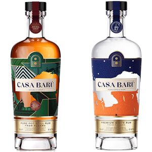 Casa Barú Casa Baru Rum Selection Double Crop & Blanco Premium Panama Rum 2 X 70cl Casa Barú Casa Baru Rum Selection Double Crop & Blanco Premium Panama Rum 2 X 70cl