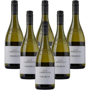 J Moreau Et Fils Chablis 75cl White Wine Burgundy Fragrant Lemon (Case Of 6) J Moreau Et Fils Chablis 75cl White Wine Burgundy Fragrant Lemon (Case Of 6)