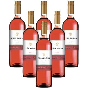 Vina Elena Tempranillo Rose 75cl Rose Wine La Mancha Rose And Violet (Case Of 6) Vina Elena Tempranillo Rose 75cl Rose Wine La Mancha Rose And Violet (Case Of 6)