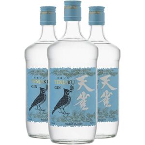 Tenjaku Japanese Craft Gin 70cl X 3 Bottles 37.5% Abv Yuzu & Sansho Infused Tenjaku Japanese Craft Gin 70cl X 3 Bottles 37.5% Abv Yuzu & Sansho Infused