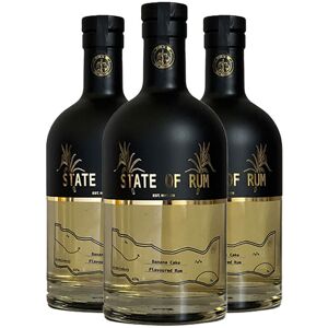 State Of Rum – Banana Cake Rum 47% Abv 3 X 70cl - Caribbean Spiced Rum State Of Rum – Banana Cake Rum 47% Abv 3 X 70cl - Caribbean Spiced Rum