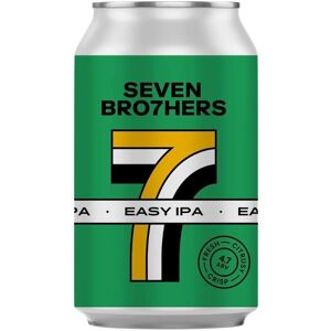 Seven Brothers Easy Ipa 12 X 330ml Cans Bitter Mixed Hops And Malt Beer Seven Brothers Easy Ipa 12 X 330ml Cans Bitter Mixed Hops And Malt Beer