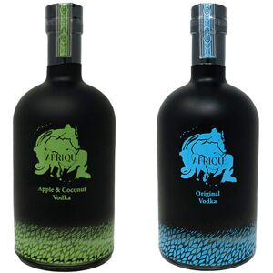 Afrique Vodka Apple & Coconut + Original – 70cl Each – 35% & 40% Abv Afrique Vodka Apple & Coconut + Original – 70cl Each – 35% & 40% Abv