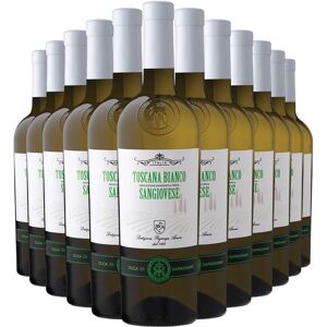 Duca Di Saragnano Toscana Bianco Sangiovese 12 X 75cl Italian White Wine 12.5% Duca Di Saragnano Toscana Bianco Sangiovese 12 X 75cl Italian White Wine 12.5%