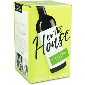 On The House Sauvignon Blanc Wine Making Kit 30 Bottles Fast Delivery On The House Sauvignon Blanc Wine Making Kit 30 Bottles Fast Delivery