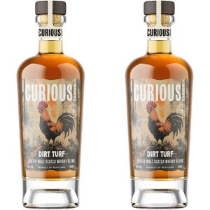 Curious Whiskies Dirt Turf Islay Peated Malt Scotch Blend 46% Abv 70cl X 2 Curious Whiskies Dirt Turf Islay Peated Malt Scotch Blend 46% Abv 70cl X 2